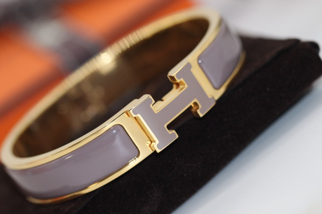 [Bijoux Regalia] BRACELET H 12MM MARRON