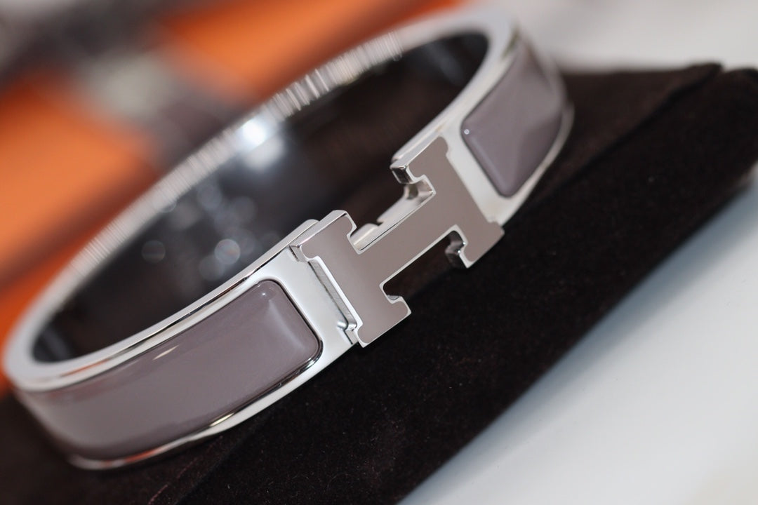 [Bijoux Regalia] BRACELET H 12MM MARRON