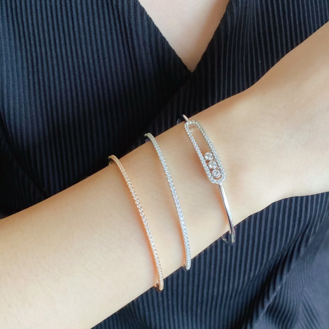 [Bijoux Regalia] MINI BRACELET TENNIS DIAMANT