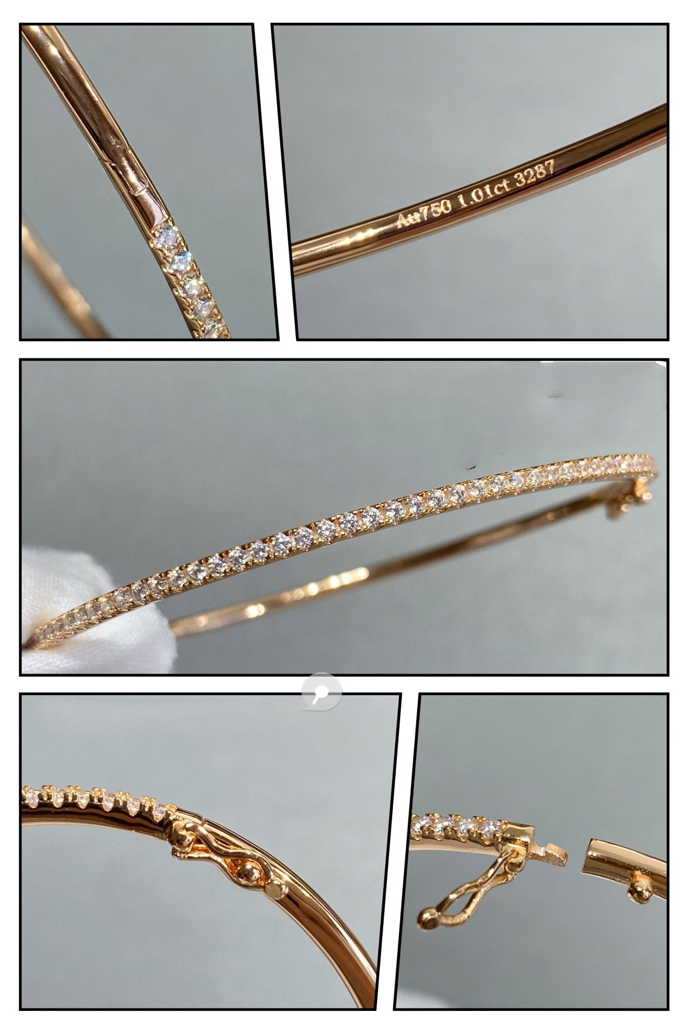 [Bijoux Regalia] MINI BRACELET TENNIS DIAMANT