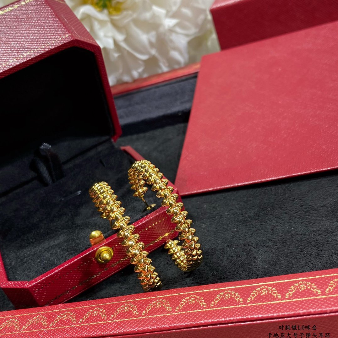 [Joyas Regalia] PENDIENTES DE ARO GRANDES CLASH