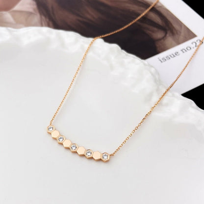 [Joyas Regalia] COLLAR DE DIAMANTES BEE MY LOVE