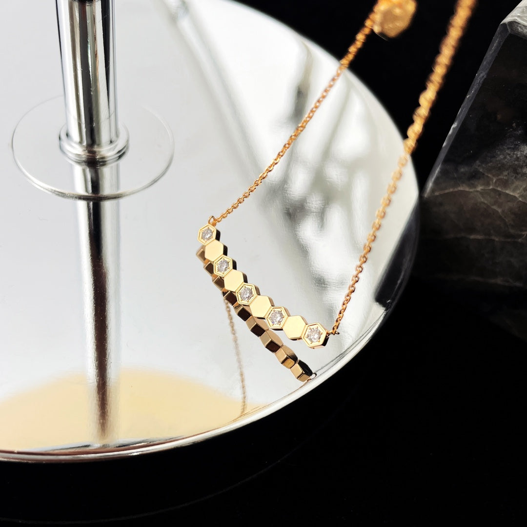 [Joyas Regalia] COLLAR DE DIAMANTES BEE MY LOVE