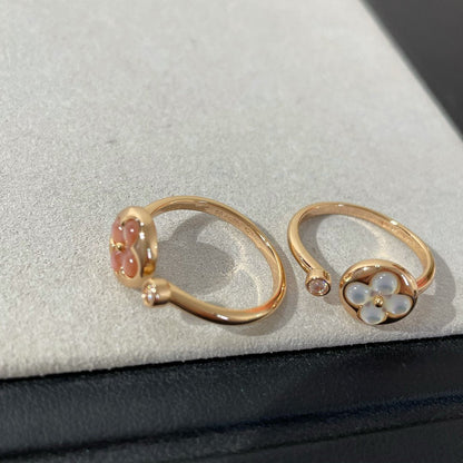 [Regalia jewelry]SUN 1 DIAMOND PINK MOP RING