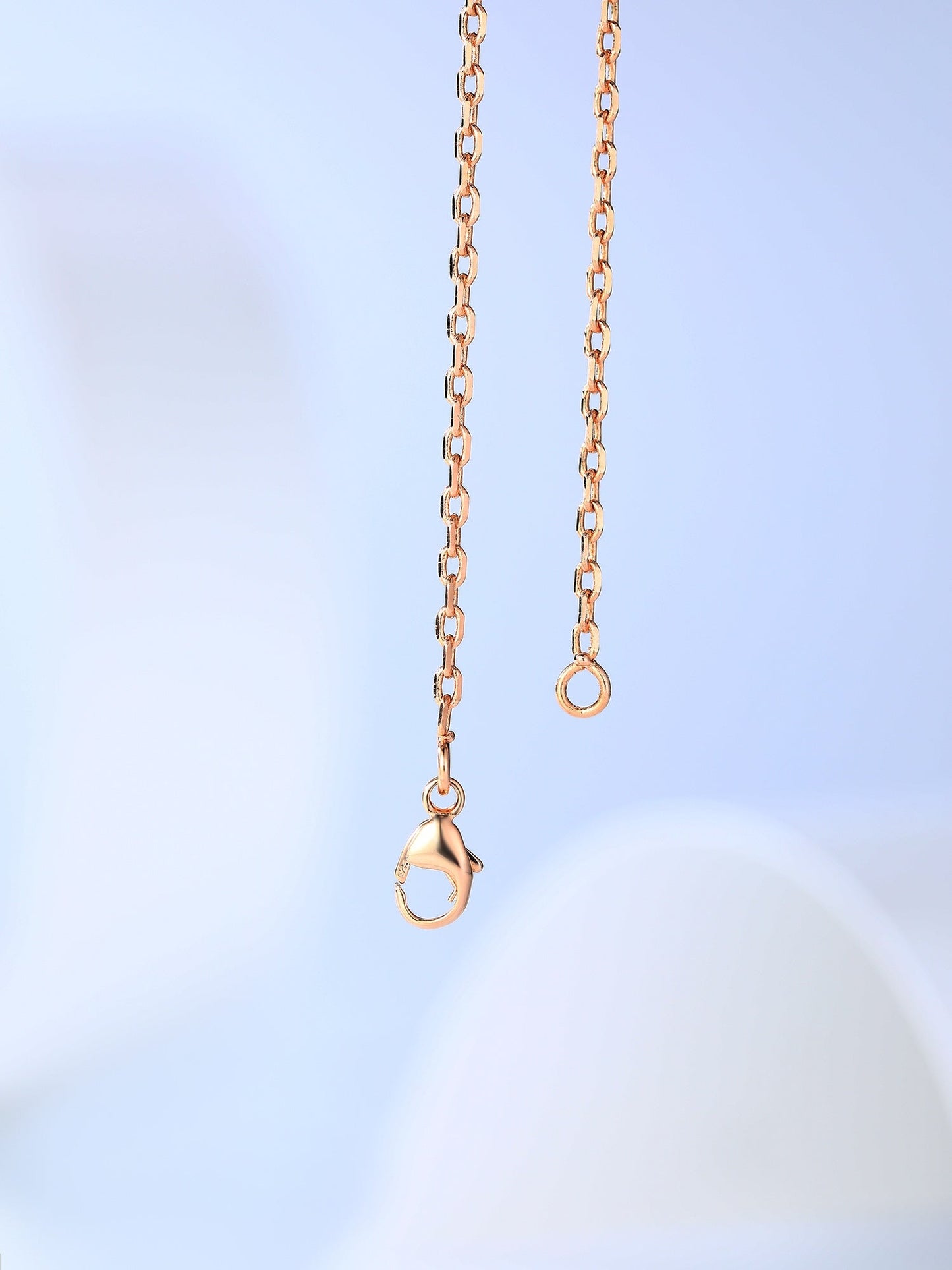 [Bijoux Regalia] COLLIER H CAGE EN OR ROSE