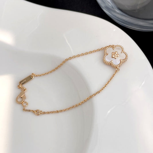 [Bijoux Regalia] BRACELET EN OR ROSE LUCKY SPRING