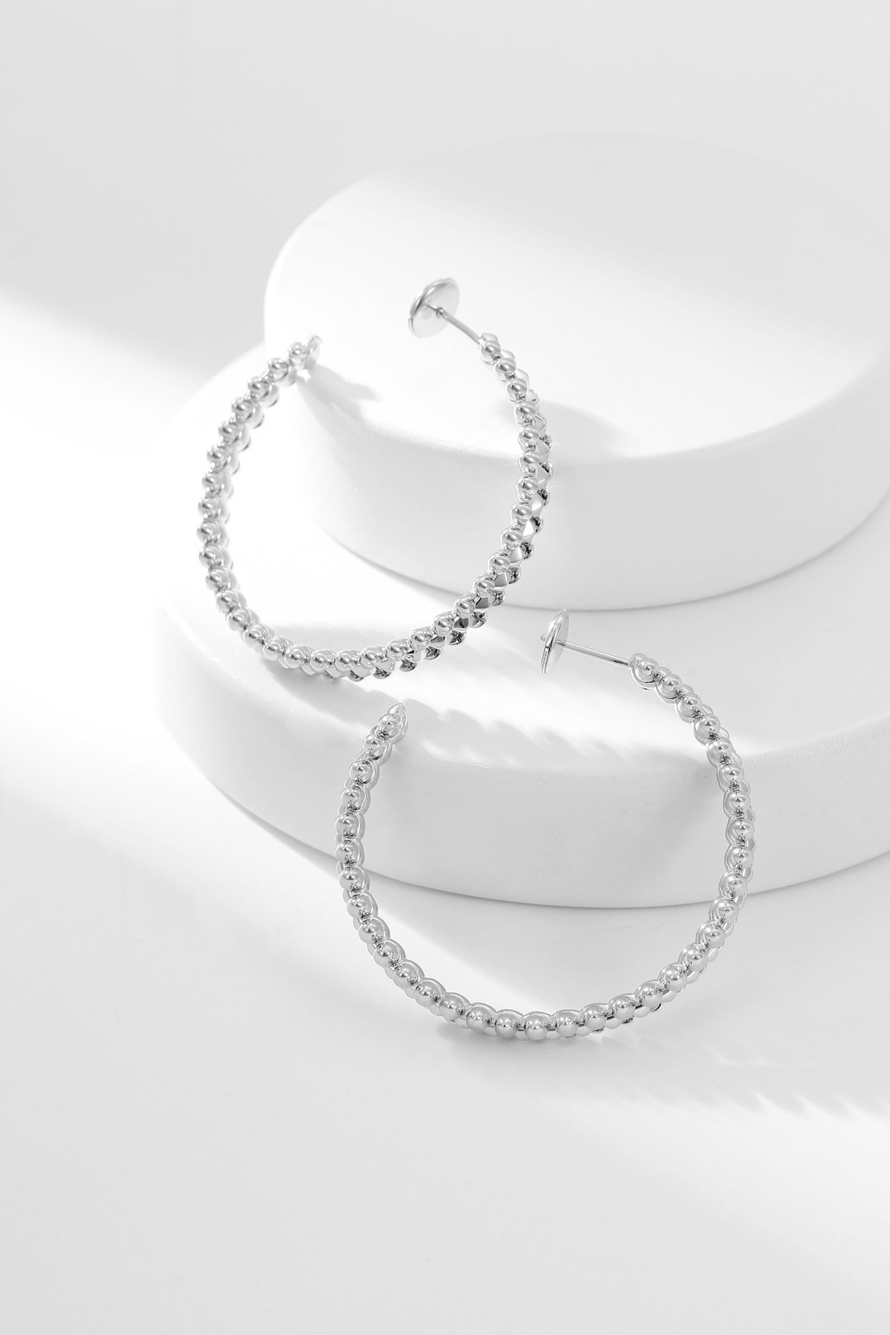 [Bijoux Regalia]Boucles d'oreilles créoles CLASH 