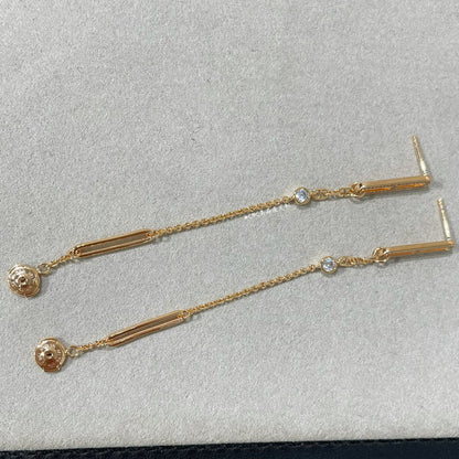 [Regalia jewelry]CHAINE CHAOS DIAMOND DROP EARRINGS