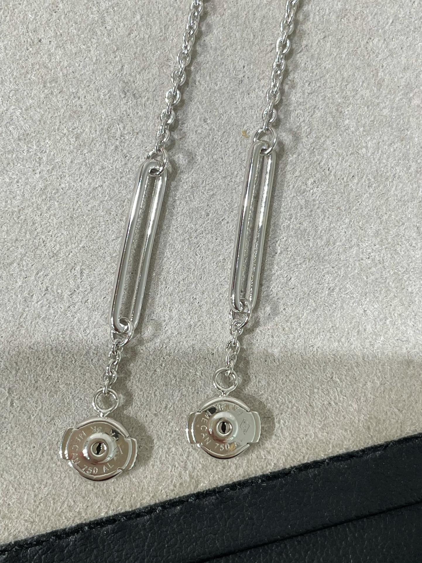 [Regalia jewelry]CHAINE CHAOS DIAMOND DROP EARRINGS