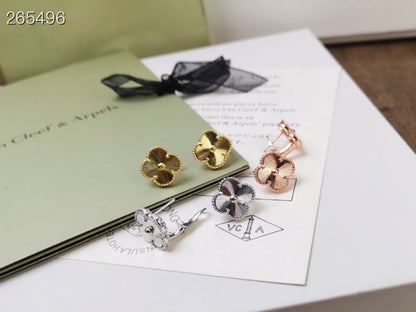 [Bijoux Regalia]Boucles d'oreilles Clover Medium
