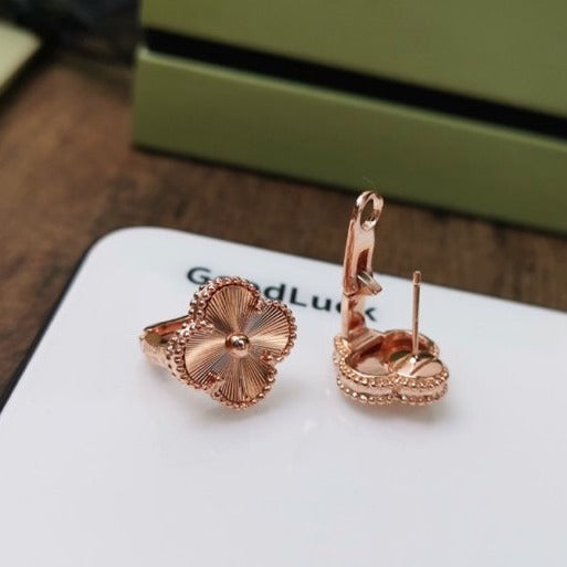 [Bijoux Regalia]Boucles d'oreilles Clover Medium