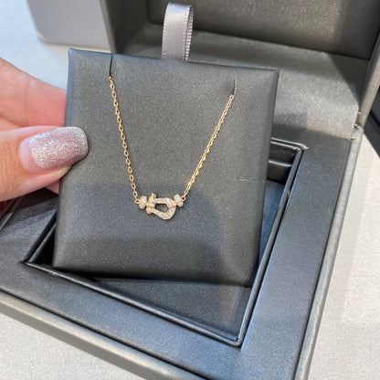 [Regalia jewelry]FORCE 10 DIAMOND PINK GOLD NECKLACE MINI MODEL