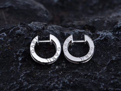 [Joyas Regalia] PENDIENTES MINI DE PLATA CON DIAMANTES ZERO 1