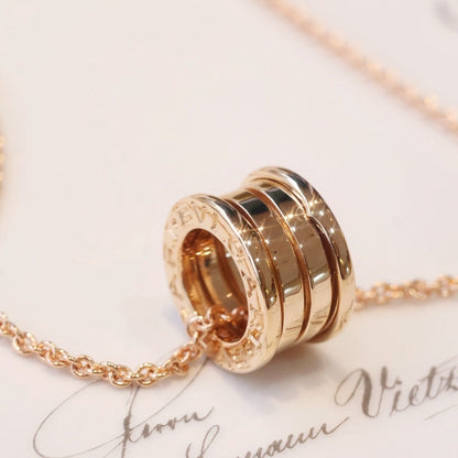 [Bijoux Regalia] COLLIER ZÉRO 1 EN OR ROSE