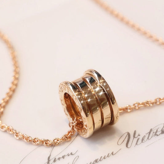 [Bijoux Regalia] COLLIER ZÉRO 1 EN OR ROSE