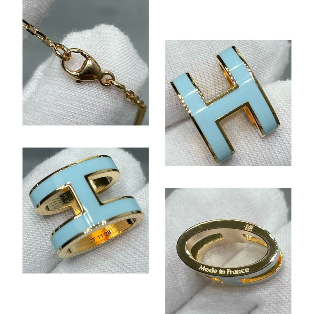 [Bijoux Regalia] COLLIER POP H BLEU CIEL