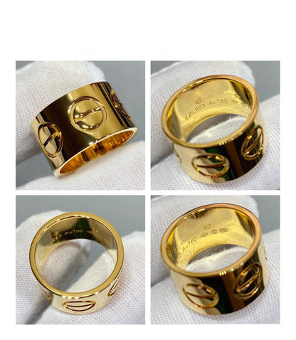 [Joyas Regalia] ANILLO GRANDE LOVE DE 11 MM