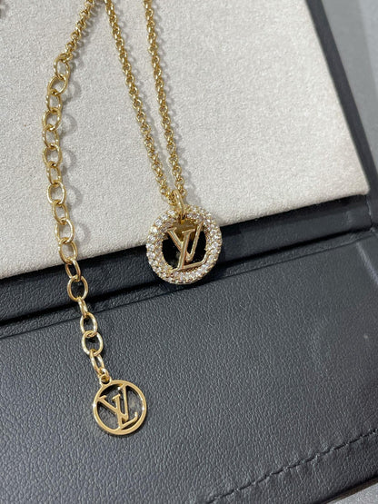 [Bijoux Regalia] COLLIER PAR NUIT PAVÉ DE DIAMANTS