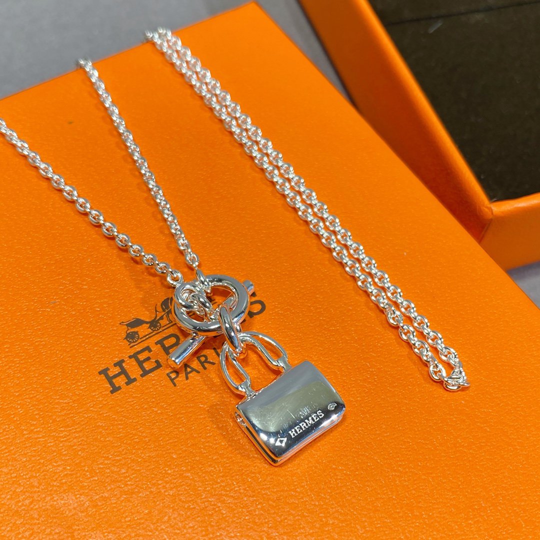 [Regalia jewelry]CONSTANCE PEDANT SILVER NECKLACE