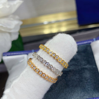 [Joyas Regalia] ANILLO PEQUEÑO CON PAVÉ DE DIAMANTES BEE LOVE