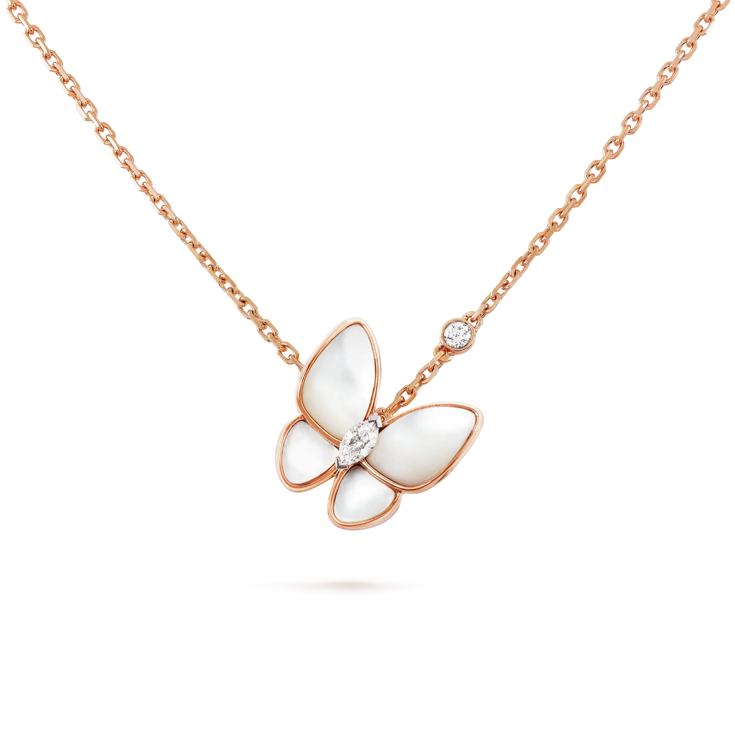 [Bijoux Regalia] COLLIER PAPILLON ET DIAMANT