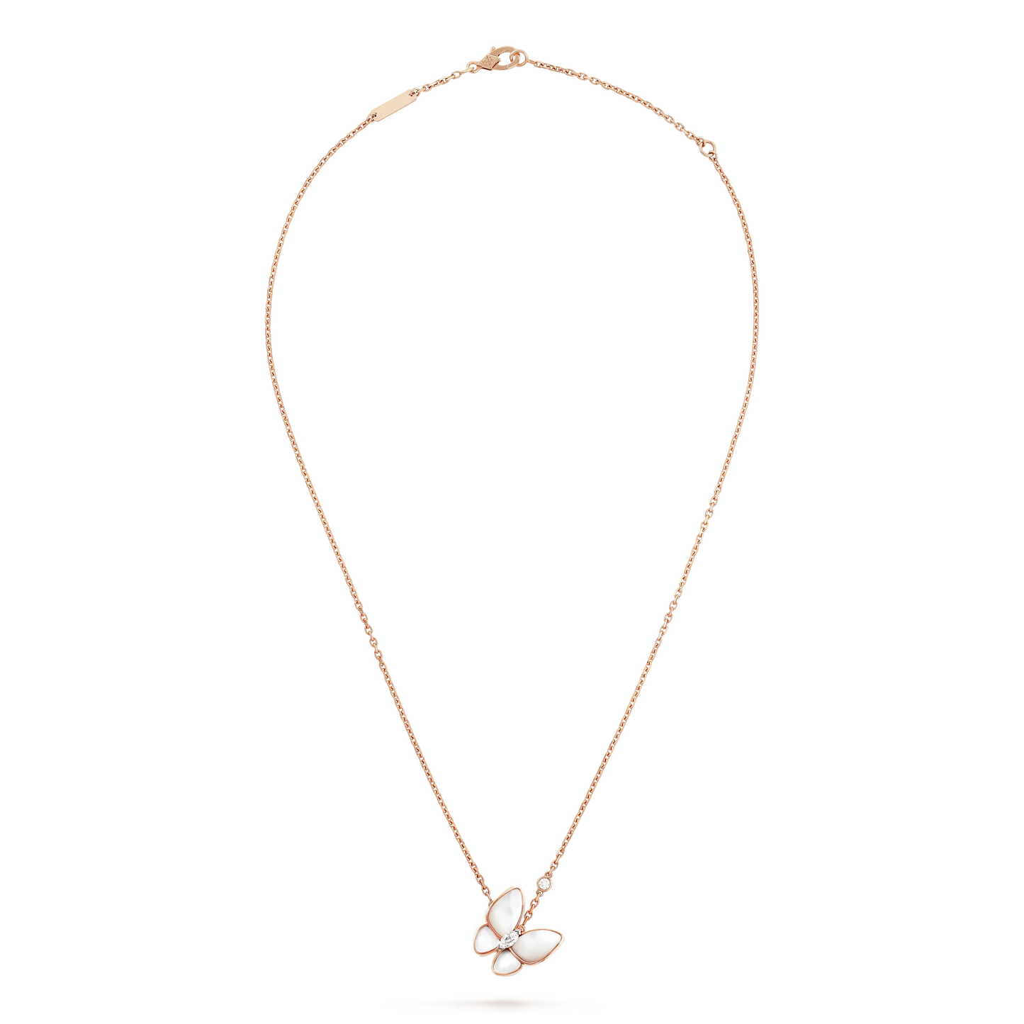 [Bijoux Regalia] COLLIER PAPILLON ET DIAMANT