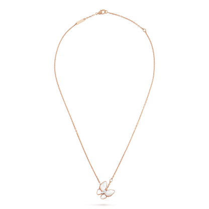 [Bijoux Regalia] COLLIER PAPILLON ET DIAMANT