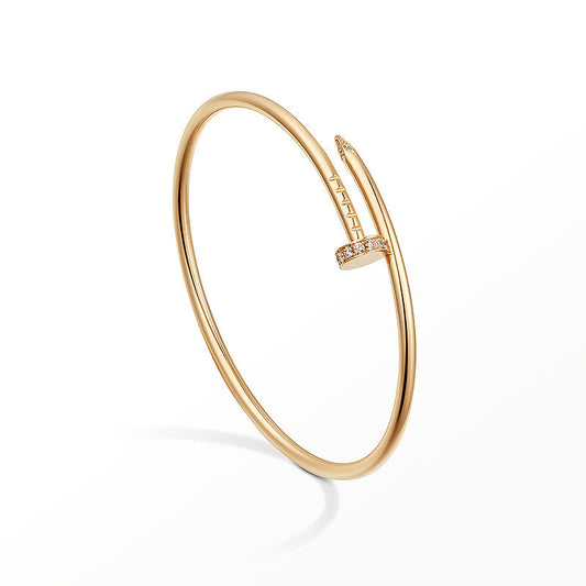 [Joyas Regalia]PULSERA JUSTE DE 2,5 MM CON DIAMANTES