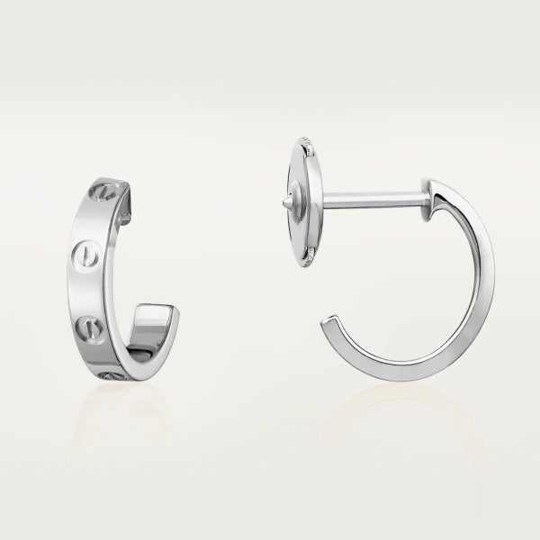 [Joyas Regalia] PENDIENTES DE AMOR 2,65 MM PLATA 