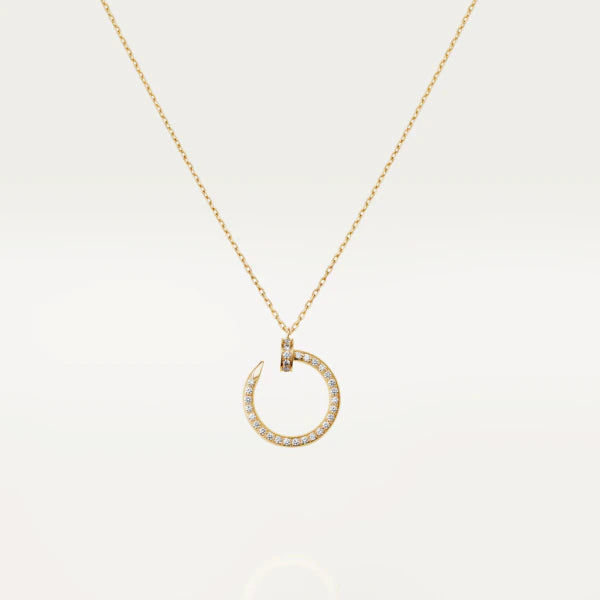 [Joyas Regalia]COLLAR JUSTE ORO DIAMANTES 