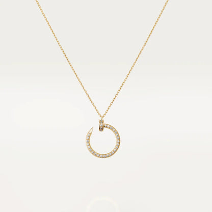 [Joyas Regalia]COLLAR JUSTE ORO DIAMANTES 