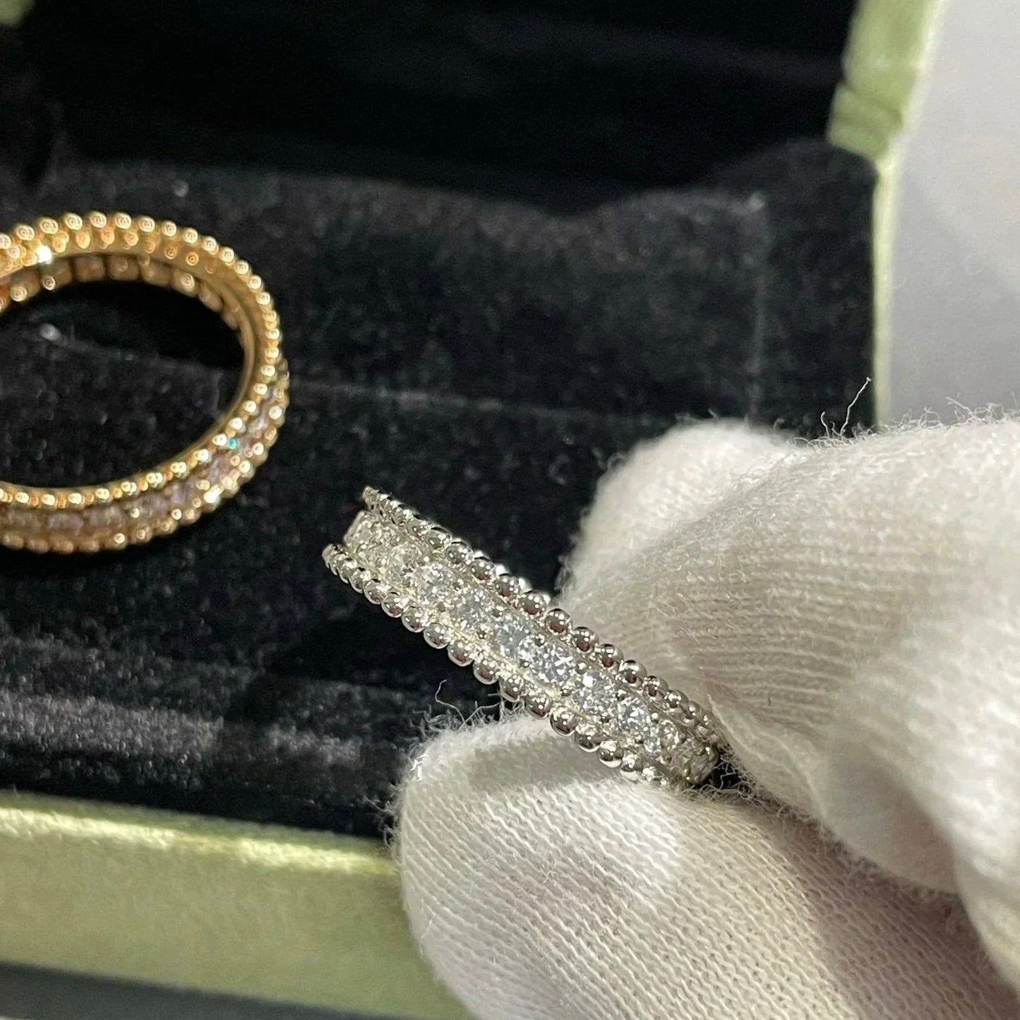 [Regalia jewelry]PERLEE DIAMOND SILVER RING