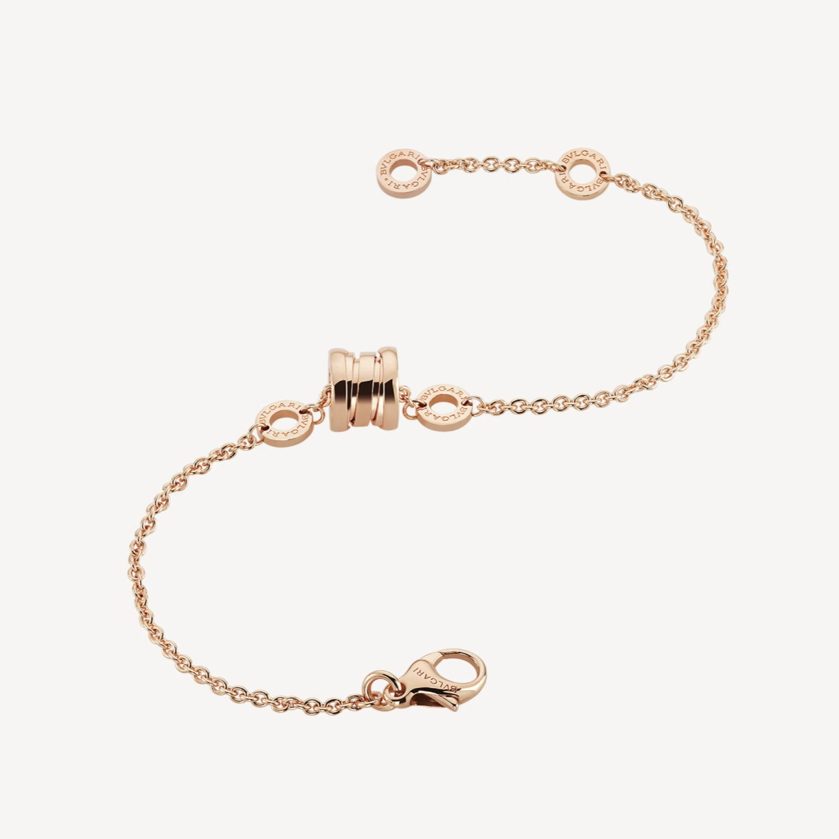 [Joyas Regalia] PULSERA DE ORO ROSA SUAVE ZERO 1