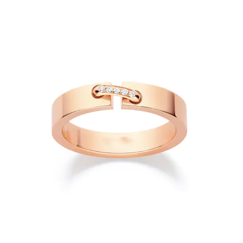 [Joyas Regalia] ANILLO DE DIAMANTES VIDENCE DE 4 MM DE ALLIANCE LIENS