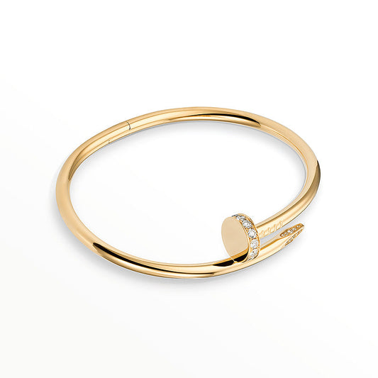 [Joyas Regalia]PULSERA JUSTE DE 3,5 MM CON DIAMANTES