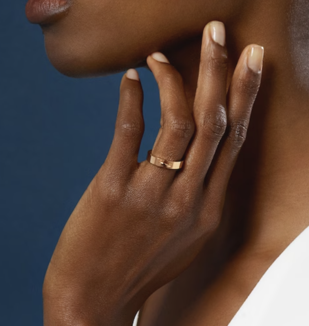 [Joyas Regalia] ANILLO VIDENCE DE 4 MM DE ALLIANCE LIENS