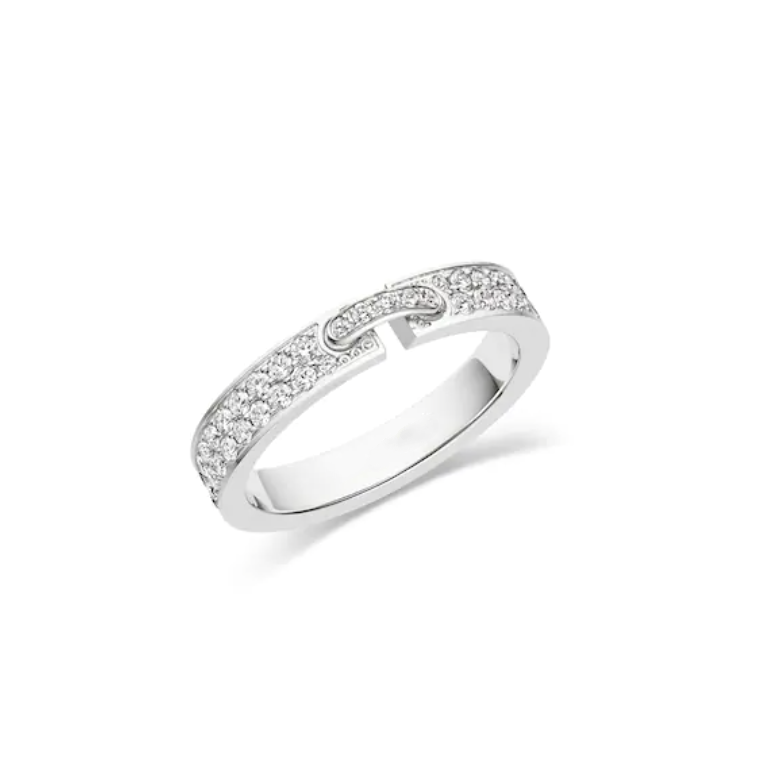 [Joyas Regalia] ANILLO DE DIAMANTES PAVÉ DE 4 MM VIDENCE DE ALLIANCE LIENS