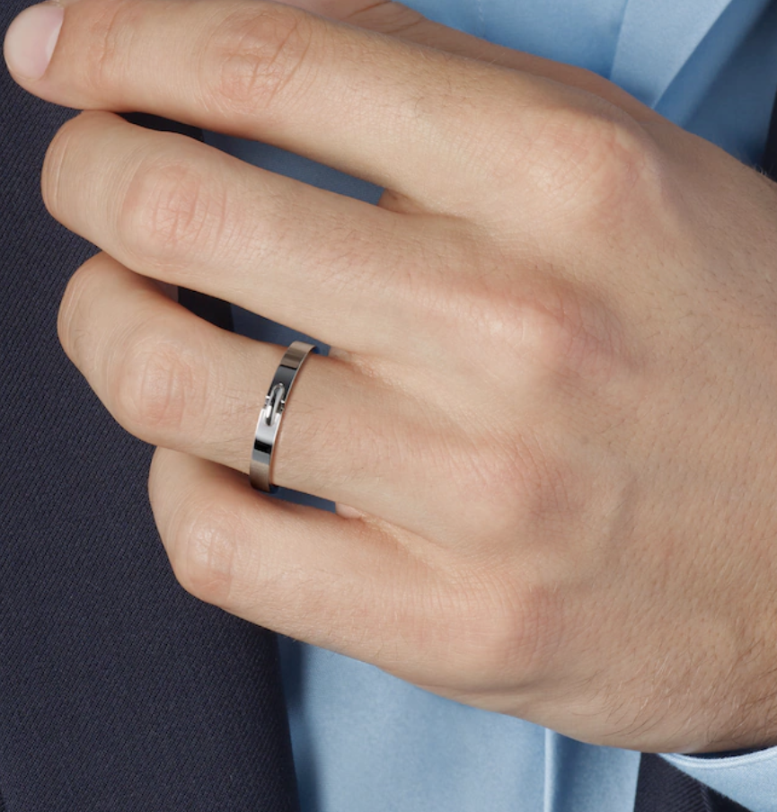 [Joyas Regalia] ANILLO VIDENCE DE 3 MM DE ALLIANCE LIENS