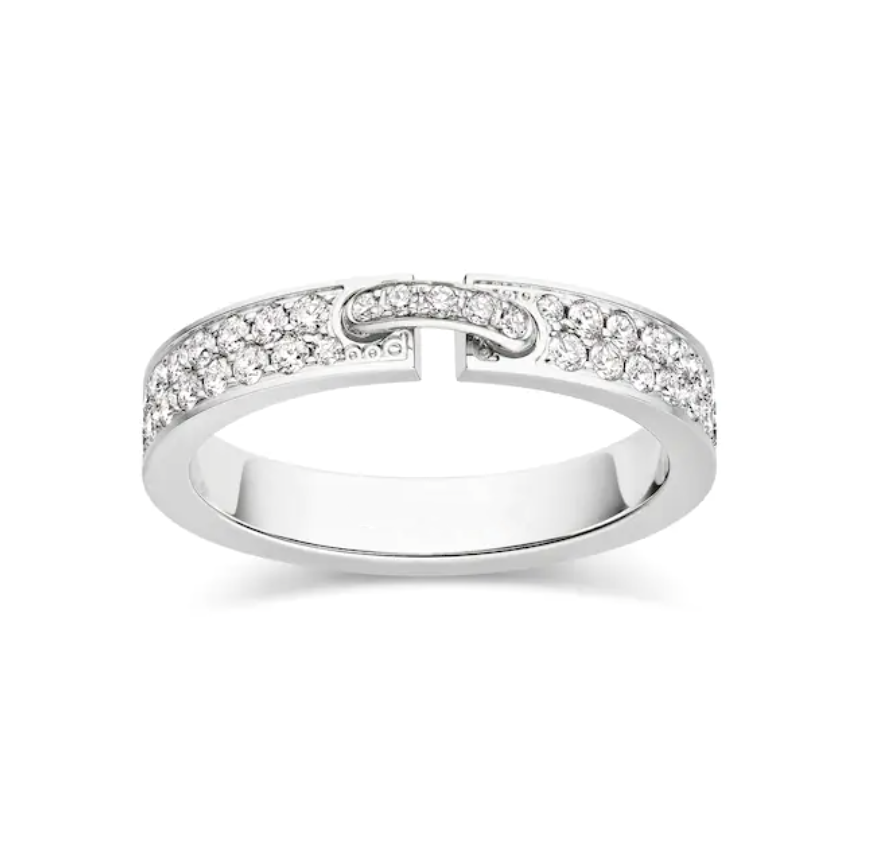 [Joyas Regalia] ANILLO DE DIAMANTES PAVÉ DE 4 MM VIDENCE DE ALLIANCE LIENS