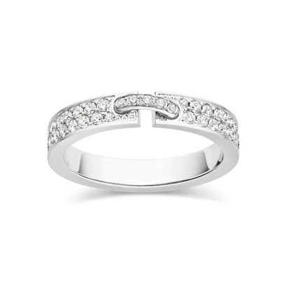 [Joyas Regalia] ANILLO DE DIAMANTES PAVÉ DE 4 MM VIDENCE DE ALLIANCE LIENS
