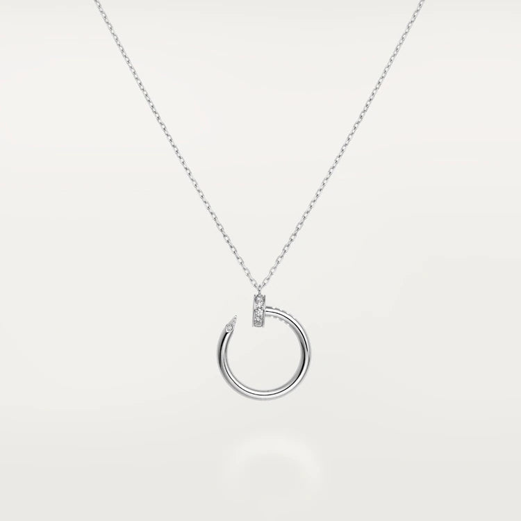 [Joyas Regalia]COLLAR JUSTE PLATA 
