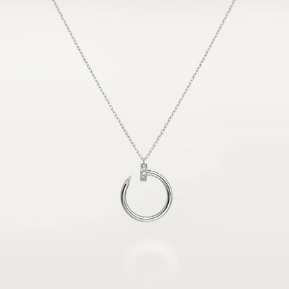 [Joyas Regalia]COLLAR JUSTE PLATA 
