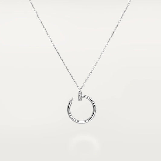 [Joyas Regalia]COLLAR JUSTE PLATA 