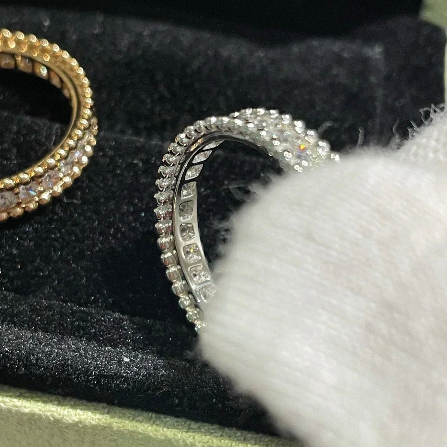 [Regalia jewelry]PERLEE DIAMOND ROSE GOLD RING