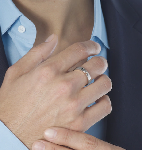 [Joyas Regalia] ANILLO VIDENCE DE 4 MM DE ALLIANCE LIENS