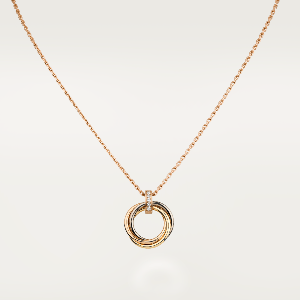 [Joyas Regalia] COLLAR TRINITY ORO DIAMANTES