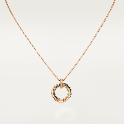 [Joyas Regalia] COLLAR TRINITY ORO DIAMANTES