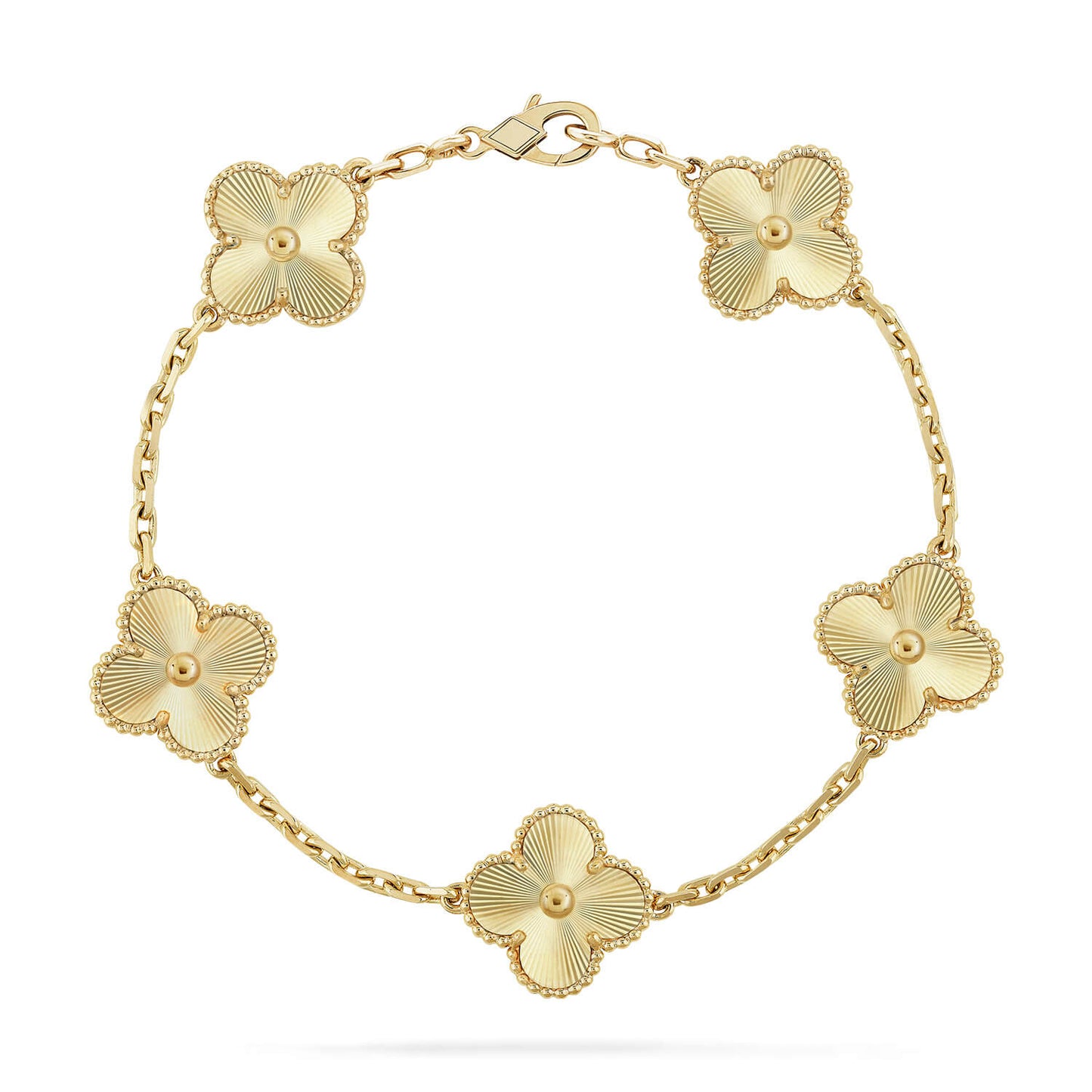[Bijoux Regalia]BRACELET LASER TRÈFLE 5 FLEURS 