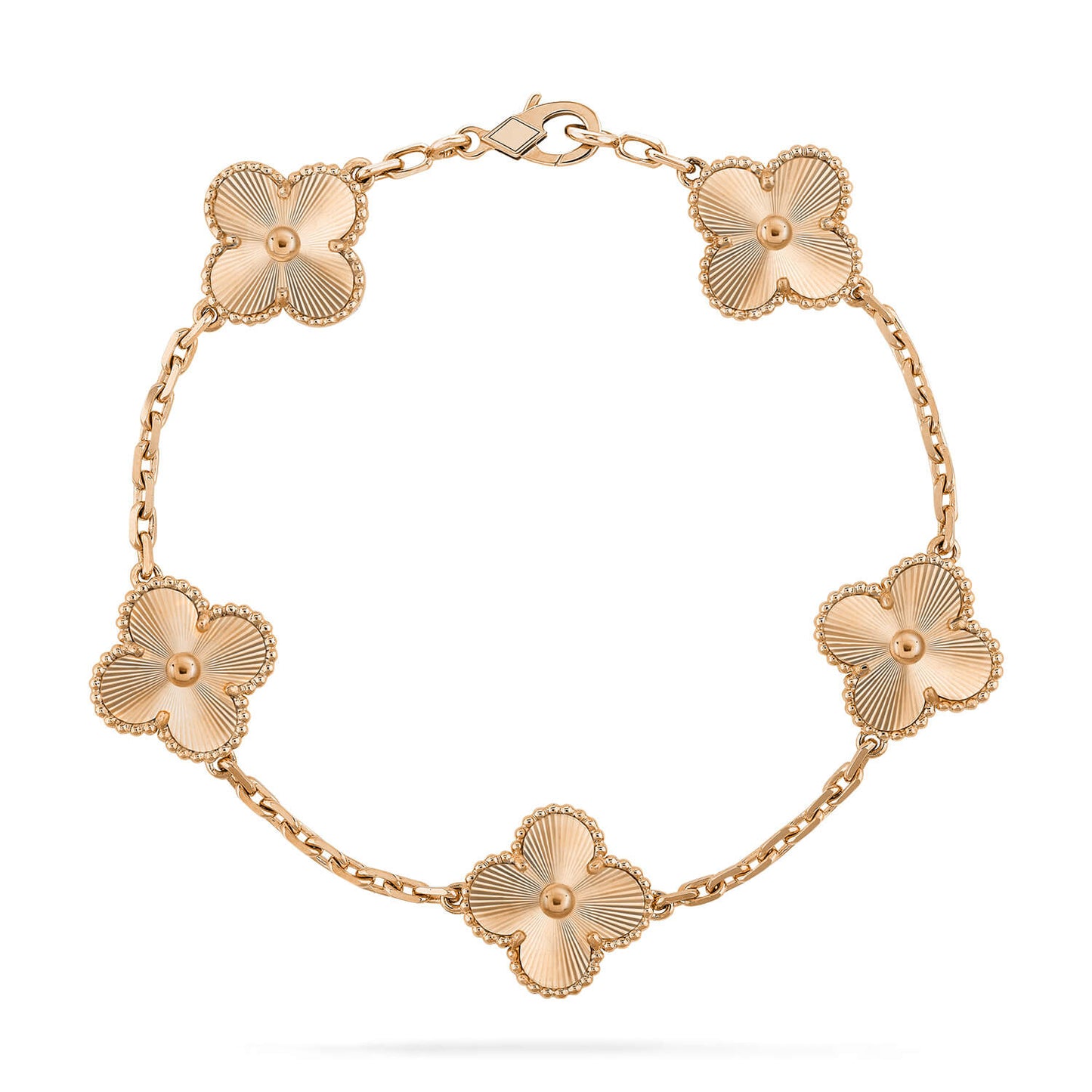 [Bijoux Regalia]BRACELET LASER TRÈFLE 5 FLEURS 