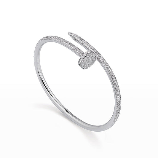 [Joyas Regalia]PULSERA JUSTE 3,5 MM TODOS LOS DIAMANTES